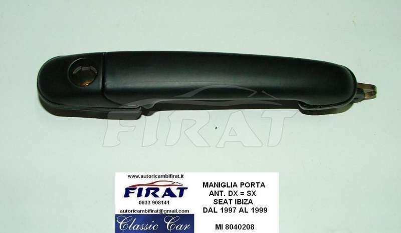 MANIGLIA PORTA + CHIUSURA BAULE FIAT 127 - 128